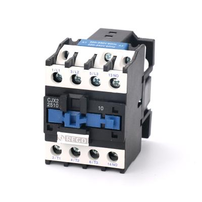 China REGO CJX2-25 3P 230/240V 400V 415V 440V 500V 690V 50/60HZ 25A AC Electric Magnetic Contactor CJX2-25 for sale