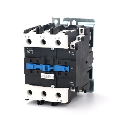 China REGO CJX2-80 3P 50/60HZ 80A AC Electrical Magnetic Contactor CJX2-80 for sale