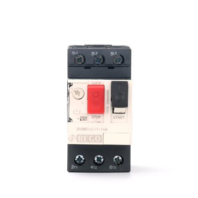 China REGO MPCB GV2-ME 3 Pole 0.1-32A Motor Protection Circuit Breaker GV2-ME for sale