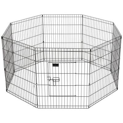 China Breathable Outdoor Metal Wire Pet Puppy Playpen Playpen for sale