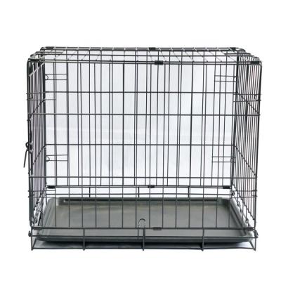 China Eco - Friendly Portable And Foldable Breathable Metal Wire Dog Crates Cages Enclosures for sale