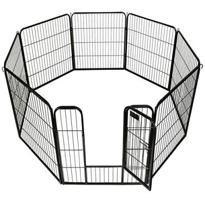 China KENY Durable Square Metal Tube 10 Panels Pet Playpen Dog Exercise Pen Expandable Pet Fence for sale