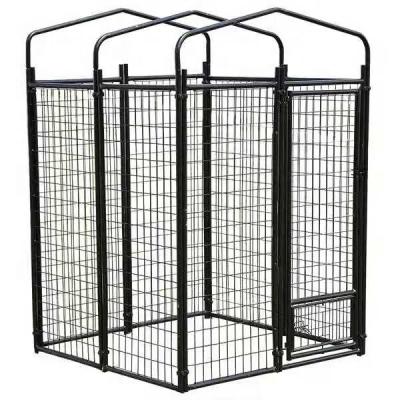 China Breathable Portable Heaavy Galvanized Tube Temporary Indoor Dog Run Kennel Fences With Door for sale