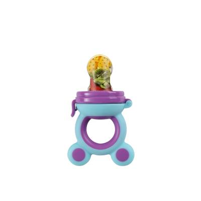 China New 2021 Tree BPA Free Frog Shape Baby Juice Feeder Food Grade Silicone Factory China Wholesale Fruit Feeder for sale