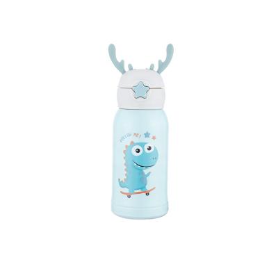 China PORTABLE New 2021 Bears Custom Cartoon Cute Antler Thermoses And Can Customize Logo Children Thermos for sale