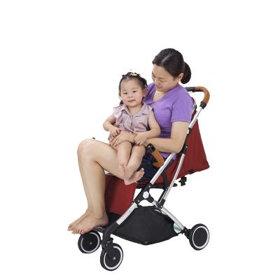 China Baby Travel High Landscape High Quality Baby Stroller Can Be Boarded Newborn Flat Baby Stroller for sale