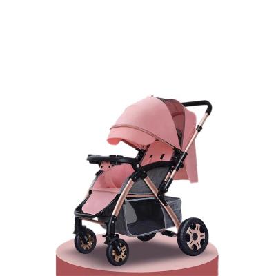 China Multi-functional Purpose Sale Of Power To Sit And Sit Wide Space Babi Stroller Foldable Foldable Four-Wheeled Baby Stroller for sale