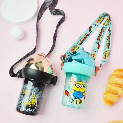 China Hot Sale Viable Transparent Straw Recycle Silicone Sippy Cup Cup with Straw Kids Cup with Straw for sale