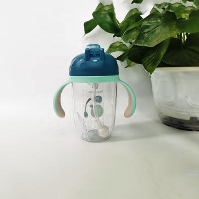 China 360 Degrees Odorless BPA Free and Drop-Resistant Free Sucking Baby Straw Cup Training Cup Baby Feeding Supplies for sale