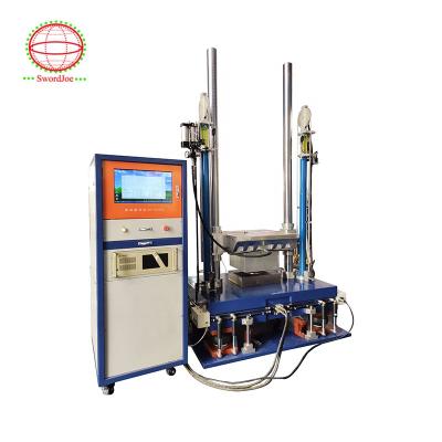 China Wooden Case Hydraulic Shock Test System For ISTA Package Testing for sale