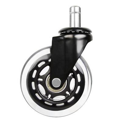 China Modern fits 95% of all office chairs PU wheels/pu wheels office chair caster wheels polyurethane roller for sale