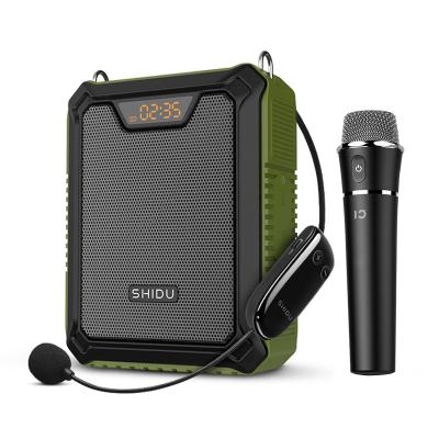 China SHIDU M2000 Professional Dual Bluetooth Teachers Voice Portable Wireless Acoustic Amplifier for Teachers Radio for sale