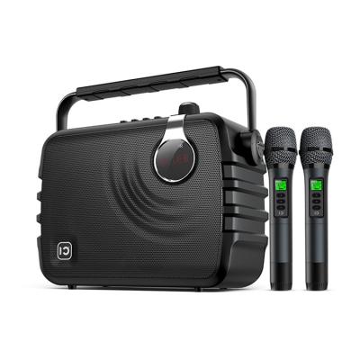 China No SHIDU SD-K6 70W Double UHF MIC BT PA Speaker Portable Outdoor Karaoke Speaker with Wireless Microphone for sale