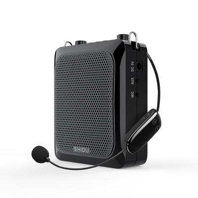 China SHIDU SD-S28 2000mAh Bluetooth Outdoor Activities Portable Voice Amplifier Powerful Noise Audio With UHF Wireless Microphone for sale