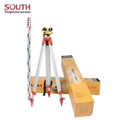 China 20x levels + aluminum tripod survey equipment + survey staff ALTAS price for sale