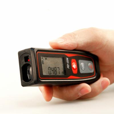 China Mini Area Laser Distance Meter 30m Digital Cheap Laser Range Finder PD53N for sale