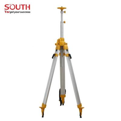 China Aluminum laser level survey tripod price MANGE with leveling and scanning elevating head for sale