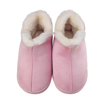 China Fashion Trend Design Faux Fox Fox Bootie Slipper PVC EVA Outsole Custom Logo Furry Pink for sale