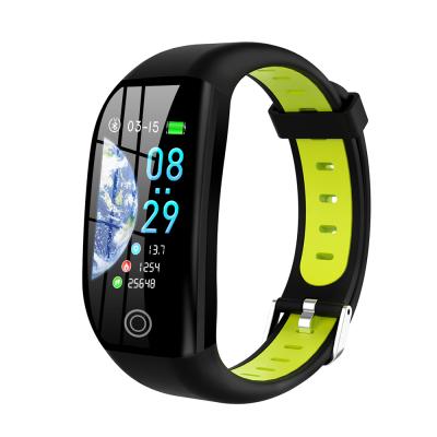 China APP Control SWL F21 1.14 Screen BT Heart Rate Blood Pressure Phone Information Reminder Pedometer Smart Bracelet for sale