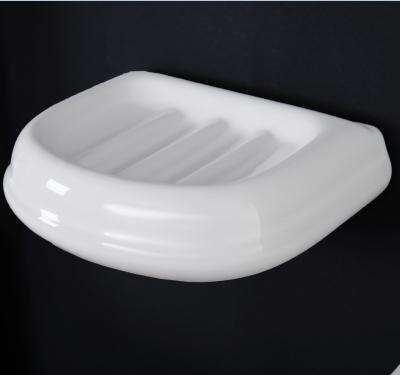 China Modern Ceramic Bath Soap Dish Holder For Home / Hotel for sale