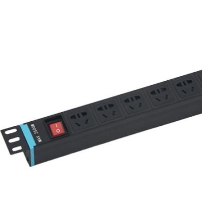 China Industrial PDU Lightning Protection Cabinet Outlet, 8 AC Outlets, 100-120V/15A (Derged to 12A) for sale