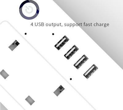 China Tuya multifunctional wifi synchronization plug-in smart plug-in residential/general-purpose British language control for sale