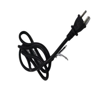 China US Standard 2 Plug Power Cord US Two-Plug US Power Cord US Two-Plug Non-Polar Power Cord for sale