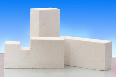 China AZS 33 Fused Cast AZS Block Glass Kiln Applied High Corrosion Resistance Wall Brick for sale