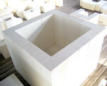 China Light Yellow Fused Cast AZS Block With Compressive Strength ≥200MPa zu verkaufen