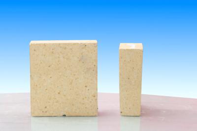 China Refractory Al2O3 High Alumina Fire Brick For Industry Furnace Light Yellow for sale