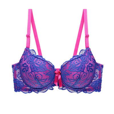 China Sexy lace QUICK DRY bra European and American style since thin cup underwear push up shaping bra for sale