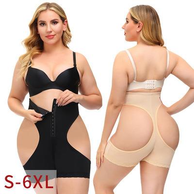 China Seamless High Waist Sculpting Hip Support Waist Corset Body Pants Tummy Control Breasted Belly Pants for sale