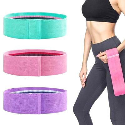 China Gym Factory Customized OEM Resistance Bands For Legs Butt Exercise Hip Straps for sale