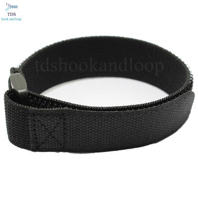 China Durable Custom Stretch Hook and Loop Tie for sale