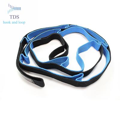 China Whole Sale Eco - Friendly Customized Adjustable Yoga Stretching Strap for sale