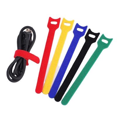 China Sustainable Reusable Colored Hook And Loop Cable Tie for sale