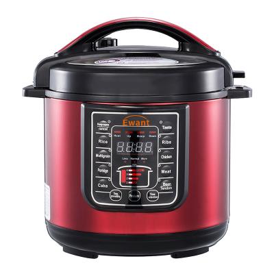 China Commercial Alumuinum Non-stick Inner Pot 5L Multifunctional Electric Pressure Cooker for sale