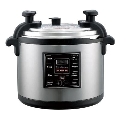 China Ewant 35L New Generation Commercial Electric Pressure Cooker Stainless Steel Electric Pressure Cooker for sale