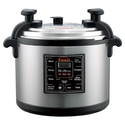 China Hotel Ewant 35L Extra Large Capacity 3600W Commercial Electric Pressure Cooker Multifunctional Cooker for sale