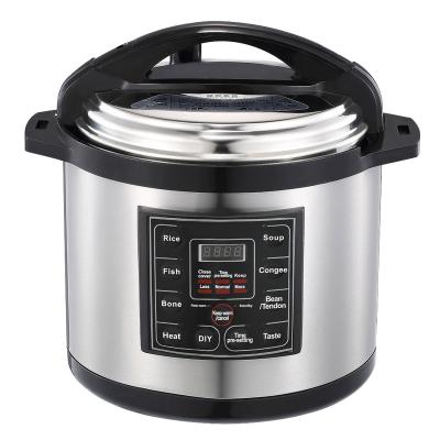 China Ewant 2021 10L 1000W Stainless Steel Commercial Electric Pressure Cooker for sale