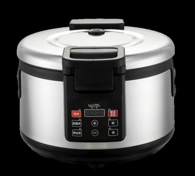 China Fashionable large size hotel restaurant electric rice cooker stainless steel 11L commercial electric rice cooker for sale