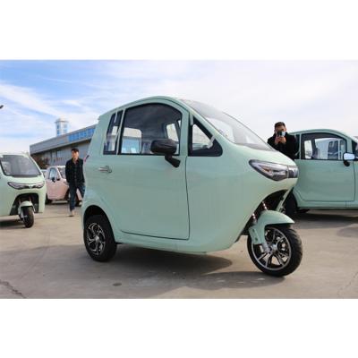 China High Quality Closed Passenger Environmental Protection New Energy Small Electric Tricycle 1.5Kw Power for sale