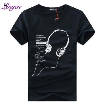 China Breathable Cheap And Latest Design Summer Printing Short Sleeve Mens T Shirt for sale