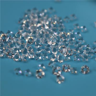 China Wholesale Good Quality Loose Diamond Double Point Crystal Back Pointback Without Very Shiny Foiled for sale