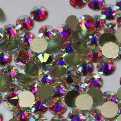 China Wholesale Best Quality Crystal Rhinestone Flatback Rhinestone ab hotfix flatback for nail art for sale