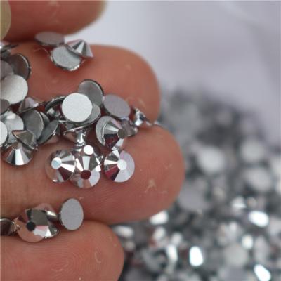 China Flatback For Nail High Quality All Size Hotfix Flat Back Ribbon Non Round Glass Beads for sale