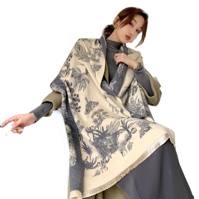 China Hot Sale Winter Warm Soft Comfortable Elegant Scarf Lengthen And Widen Neckerchief Other Shawls Cashmere Scarves And Scarves For Elegant Women for sale