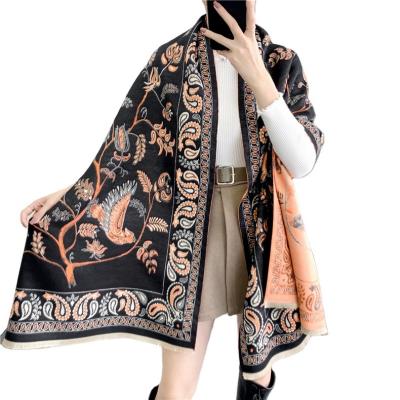 China Hot Soft Comfortable Fast Shipping Pashmina Winter Elegant Scarf Lengthen Neckerchief Other Shawls Cashmere Scarves And Scarves For Elegant Women for sale