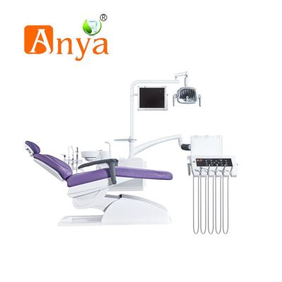 China Durable Dentist Used Top Mounted Dental Unit Anya AY-A3000 Dental Unit Chair With Compressor for sale