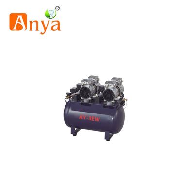 China Metal Air Compressor Air Compressor Foshan Anya AY-3EW Oil Free Dental Air Screw Compressor for sale